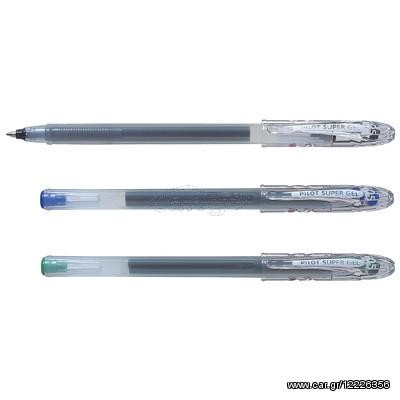 Pilot Στυλό Super Gel 0.5mm Μπλέ