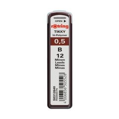 Rotring Ανταλλακτικές μύτες Β για Μηχ.Μολύβια 0.5mm