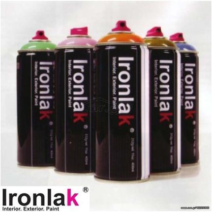 Ironlak Σπρέυ Graffiti 400ml Μπορντώ