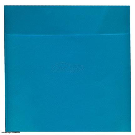 Φάκελα Προσκλητηρίων Γάμου - Βάπτισης Χρωματιστά 18,5Χ18,5 cm Σιέλ