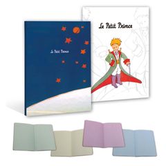 Μπλοκ "Le Petit Prince" Α6 με χρωματιστά φύλλα