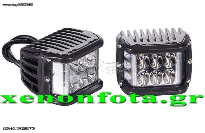 Προβολέας LED 45 Watt 9-32 Volt Ψυχρό Λευκό Τιμή Τεμαχίου....Sound☆Street....