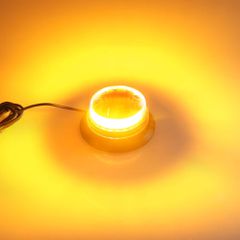 Φάρος LED 9V-28V 24 Watt Πορτοκαλί φωτισμός με μαγνήτη Strobo Κωδικός ST1820
