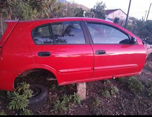 Λεβιές ταχυτήτων με την βάση πίσω NISSAN ALMERA N16 2006 ME 129400KM-thumb-5
