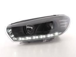 ΦΑΝΑΡΙΑ Daylight headlight VW Scirocco 3 type 13 Yr. 08- black eautoshop.gr