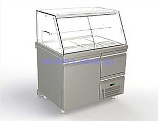 Ψυγείο σαλατών-γλυκών βεβιασμένης κυκλοφορίας