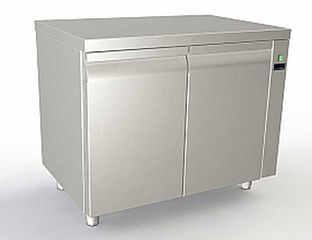 Ψυγείο πάγκος συντήρηση χωρίς μηχ. 2 πόρτες & θερμοστάτη