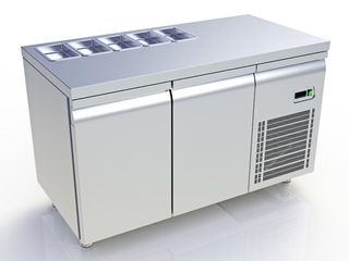 Ψυγείο πάγκος σαλατών συρταρωτή μηχανή Saladette TR-097-T