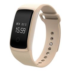 A09 Bluetooth Smart Watch Bracelet For Android IOS Gold