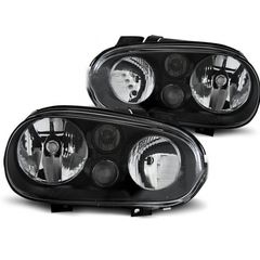 Μπροστινά Φανάρια VW GOLF 4   97-03 BLACK