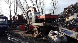Loader With Tires Poclain 1978 80