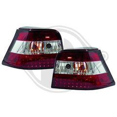 VW GOLF IV ΦΑΝΑΡΙΑ ΠΙΣΩ LED WHITE-RED / ΛΕΥΚΑ -ΚΟΚΚΙΝΑ