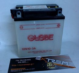 μπαταρία μοτο 12N10-3A GLOBE