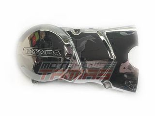 Καπάκι βολάν κάρτερ μονοκαμπανο Honda C50 / GLX / LIFAN TTN TITAN Νίκελ