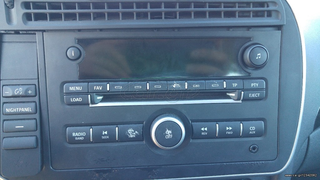 SAAB 9-3 '07-'11 - CD-PLAYER ΜΕ ΟΘΟΝΗ