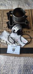 KYΛΙΝΔΡΟΣ-ΠΙΣΤΟΝΙ ΣΕΤ ΓΙΑ SCOOTER-350-4T-4V-PIAGGIO-BEVERLY-X10-ΟRIGINAL-1A013567-ΜΕ ΚΑΙΝΟΥΡΓΙΑ ΕΛΑΤΗΡΙΑ