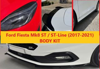 FORD FIESTA MK8 ST/LINE '17- LIP SPOILER ΚΑΙ ΑΕΡΟΤΟΜΗ/BODY KIT ΠΛΑΣΤΙΚΟ ABS ΤΙΜΟΚΑΤΑΛΟΓΟΣ ΕΝΤΟΣ