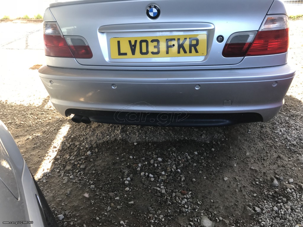 BMW E46 COUPE ΤΡΟΠΕΤΟ ΠΙΣΩ 
