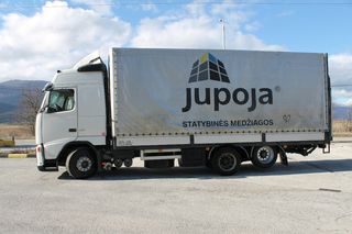 Καρότσα Μουσαμάς Volvo 2002 VOLVO FH12-420 6X2-JUMBO-ΥΔΡΑΥ-thumb-1