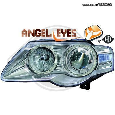 VW PASSAT ANGEL EYES CHROME / ΧΡΩΜΙΟ