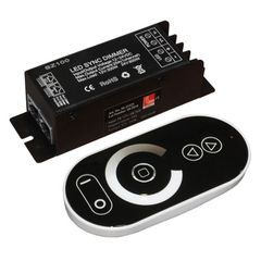 Dimmer αφής τηλεχειριζόμενο για μονόχρωμες ταινίες led 12VDC<300W & 24VDC<600W