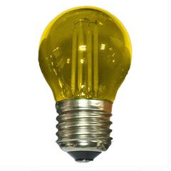 Λάμπα led filament σφαιρική Ø45mm Ε27 4W 230V κίτρινο φως 30000h