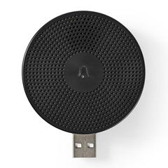 Ασύρματο εσωτερικό κουδούνι USB NEDIS WIFICDPC10BK 5V με δυνατότητα ρύθμισης της έντασης