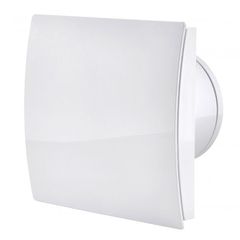 Εξαεριστήρας MMP-UE λευκό γυαλί gloss 5,5W 230V 50Hz 100m³/h Φ100/100 επίτοιχης τοποθέτησης