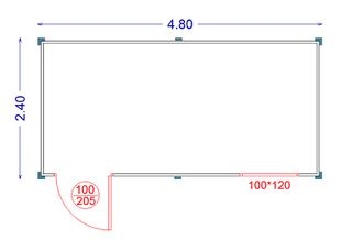 ΑΘΗΝΑ - ΟΙΚΙΣΚΟΣ ΠΡΟΚΑΤ 240*480*250 - ΚΑΙΝΟΥΡΙΟΣ-thumb-6
