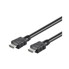 Καλώδιο GOOBAY 58444 HDMI με Ethernet HDR 30AWG 7.5m μαύρο υψηλής ανάλυσης 4K