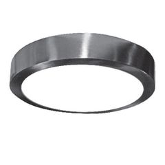 Led panel νίκελ ματ στρογγυλό εξωτερικό 20W 230V 4000k ενδιάμεσο λευκό φως 120° 1700lm
