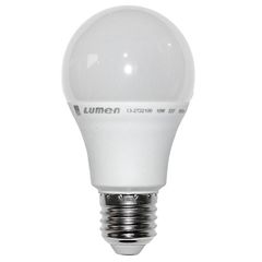 Λάμπα led A60 αχλάδι E27 ισχύος 10W 230V 6200k ψυχρό λευκό φως 860 lumen με ματ κάλυμμα