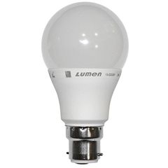 Λάμπα led A60 αχλάδι B22 8W 230V 4000k ενδιάμεσο λευκό φως 660 lumen με λευκό σώμα ματ κάλυμμα