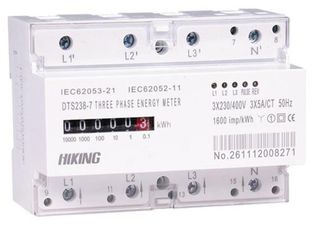 Τριφασικός αναλογικός μετρητής DTS 238/ DDS238 EASTRON 3Φ 240V απευθείας έως 100A