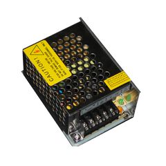 Τροφοδοτικό 24W 2A μεταλλικό 230V στα 12VDC για ταινίες & λάμπες led μη στεγανό IP20