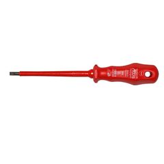 Κατσαβίδι ίσιο VDE 1000V 1x5.5x125mm με κόκκινη λαβή NWS Γερμανίας