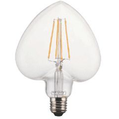 Λάμπα led fillament καρδιά D128x180 E27 5.5W 230V θερμό φως δέσμης 280° enjoy simplicity 15000h