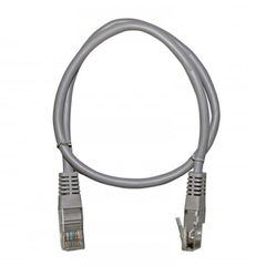 Καλώδιο δικτύου UTP CAT 5e 0.5m Patch Cord γκρι χρώμα CU Professional