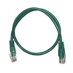 Καλώδιο δικτύου UTP CAT 5e πράσινο χρώμα 0.5m Patch Cord CU Professional