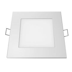 Led slim panel λευκό τετράγωνο χωνευτό 12W 230V ενδιάμεσο φως 4000k δέσμης 120° 950lm