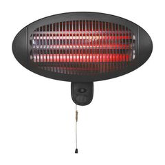 Επίτοιχο θερμαντικό σώμα χαλαζία 2000W 220-240V IP24 με 3 ταχύτητες λειτουργίας