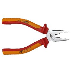 Πένσα ατσάλινη VDE 1000V με κίτρινη-κόκκινη λαβή 160mm