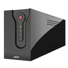 UPS Line interactive NOD U-650 360W 650VA με ενδεικτικές λυχνίες λειτουργίας και ηχητική ειδοποίηση