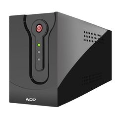 UPS Line interactive NOD U-1200VA με ενδείξεις χαμηλής μπαταρίας LED και 4 πρίζες σούκο