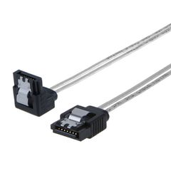 Καλώδιο POWERTECH CAB-W034 SATA III 7pin σε 7pin 90° flat 0.3m