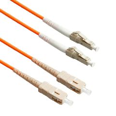 Patch Cord οπτικής ίνας DUPLEX πολύτροπα 50/125 LC/SC 5.0m