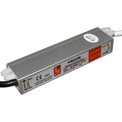 Τροφοδοτικό 15W 0.63A 230V στα 24VDC αδιάβροχο IP67 για ταινίες και λάμπες led