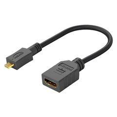 Καλώδιο GOOBAY 58683 HDMI micro σε HDMI 4K 0.15m