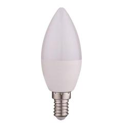Λάμπα led κεράκι E14 6W 220-240V ενδιάμεσο φως 4000k 520lm 25000h σε συσκευασία 2 τμχ.
