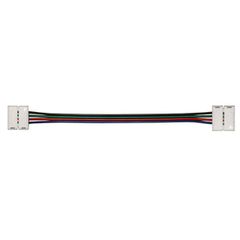 Διπλός ταχυσύνδεσμος για ταινίες RGB 10mm 7,2W/m με καλώδιο